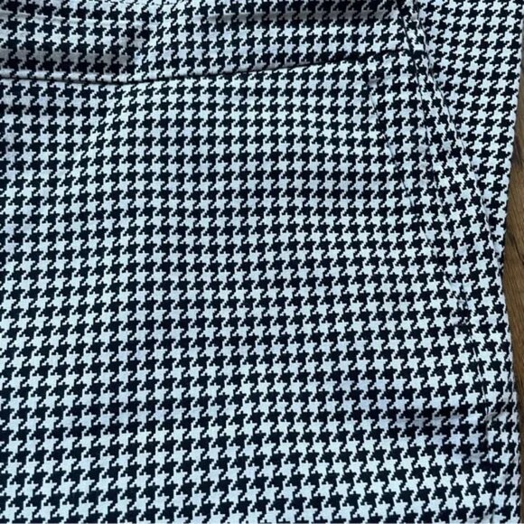Sezane Clara Trousers High Waist Pants Houndstooth Size 40 - Picture 7 of 9